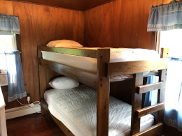 New Cottage bedroom with bunk beds