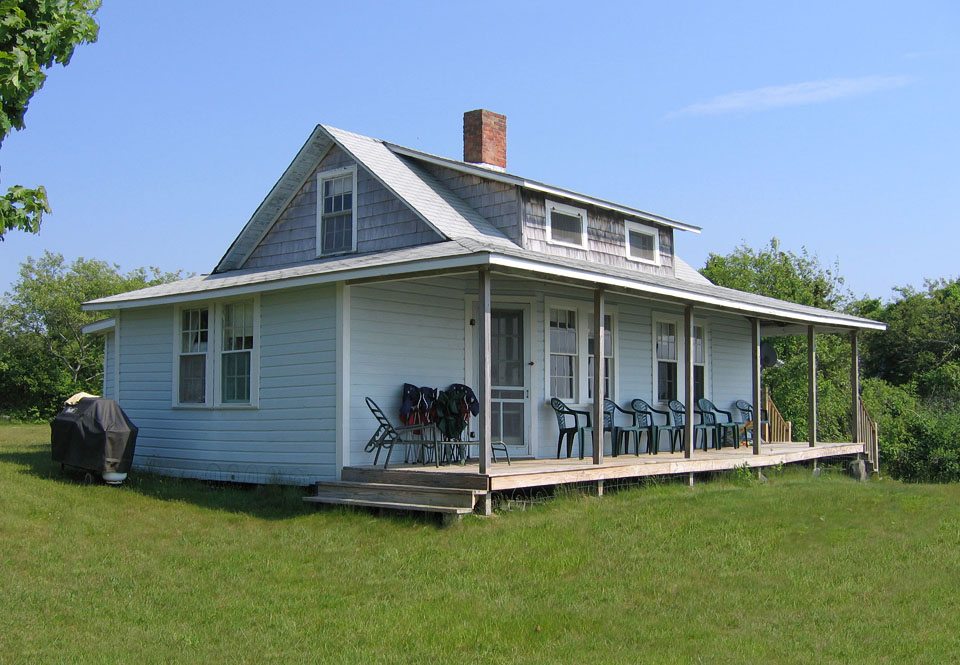 The Double Camp - front porch